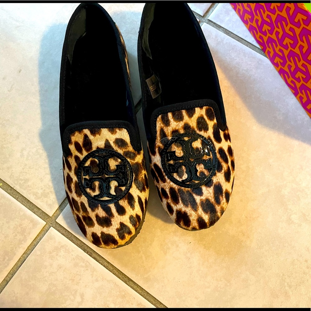 EUC Tory Burch Billy Smoking Slipper 8m 🐆🐆🥿